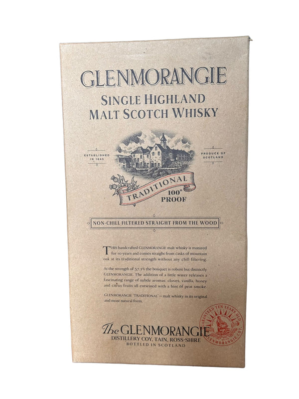 Glenmorangie Traditional 100° Proof Single Malt Scotch Whisky, 1L, 57.2% ABV
